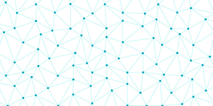 Abstract connection on white background. Network technology background with dots and lines for desktop. Abstract science background with connecting nodes and lines. Technology abstract white digital. 