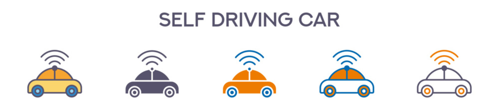 Self Driving Element For Design Graphic - Multi Styles