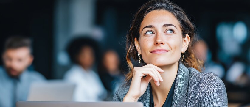 HR officer evaluating job market trends for recruitment strategy