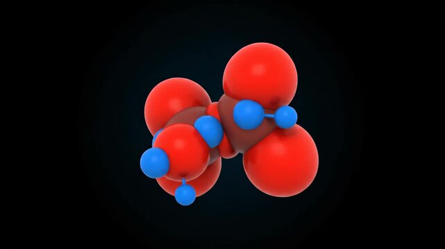 3D Animation of Hemoglobin Molecule with Oxygen Binding