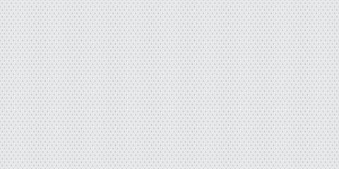 White jersey texture background. Gray mesh fabric with small perforated holes and shadows for athletic wear, activewear, uniform design mockups. Realistic vector illustration. © backup16