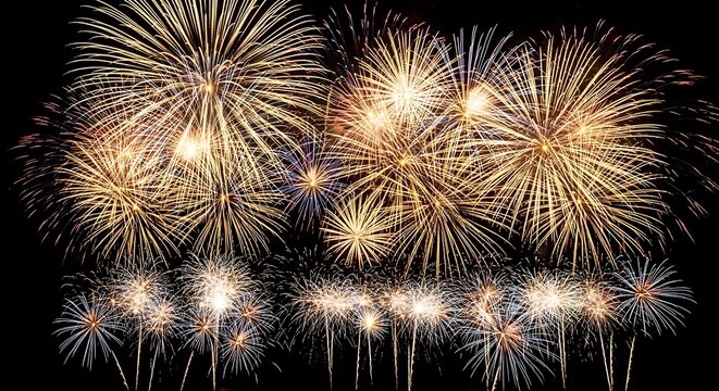 Spectacular 4th of july fireworks celebrating 250 years of independence day