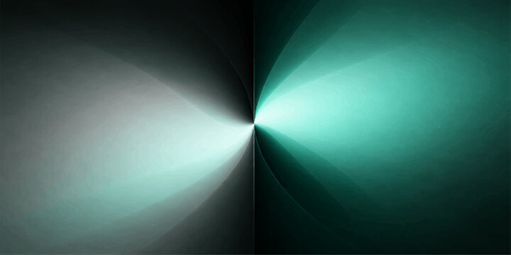 Abstract green and light background design featuring a digital pattern of glowing blue lines and laser beams for a bright motion texture wallpaper