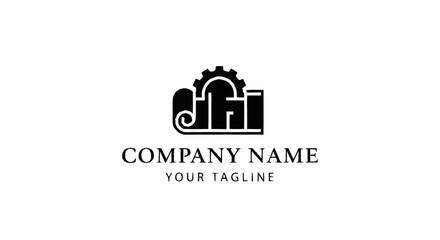 Fototapeta premium Company Logo Design Template Layout.