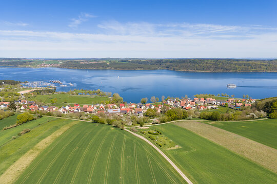 Gro&szlig;er Bombachsee bei Ramsberg in Mittelfranken
