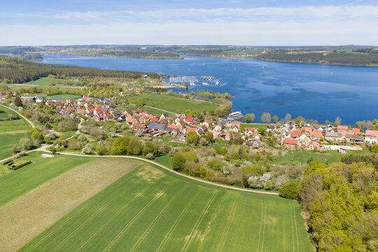 Gro&szlig;er Bombachsee bei Ramsberg in Mittelfranken