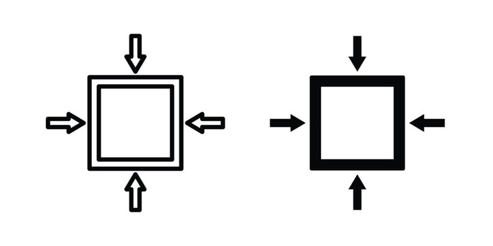 Compact icon concepts for website projects