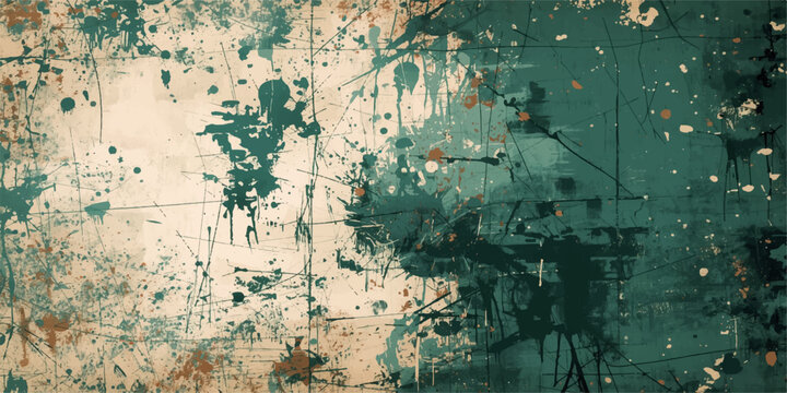 A weathered vintage backdrop featuring a textured old grunge wall with peeling paint and rusty metal patterns on a rough brown iron surface.