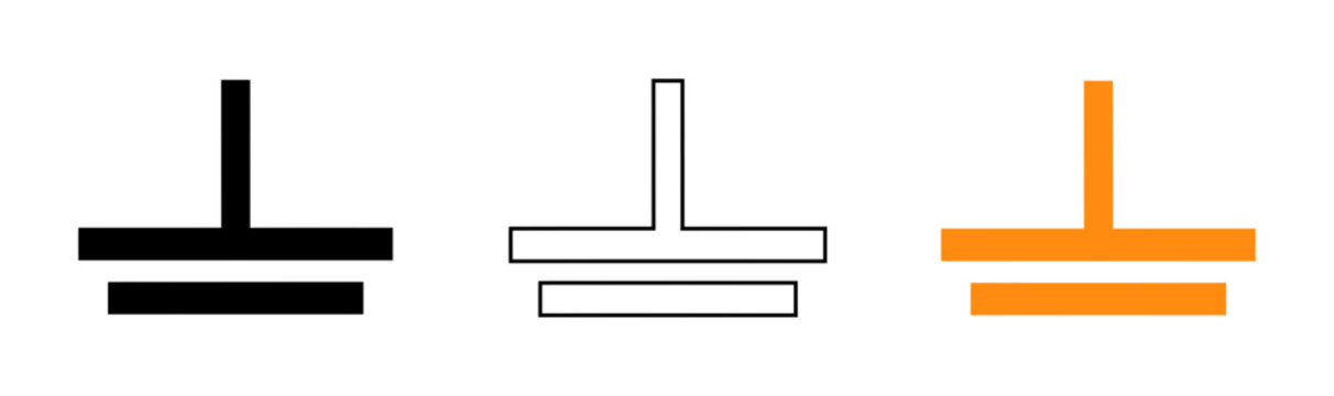 Electrical ground symbol illustration a safety and connection representation