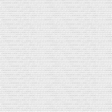 Binary code background, digital data texture, technology matrix pattern vector design