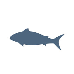 Fototapeta premium Silhouette of a Fish