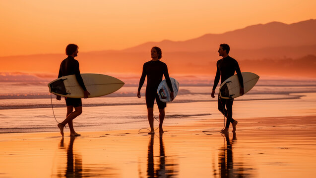 surfistas, atardecer, mar, acu&aacute;tico, sol, playa, cielo, oce&aacute;no, amanecer, barca, naturaleza, nube, lago, paisaje, anaranjada, horizonte, viajando, anochecer, silueta, pesca, verano, gente, costa