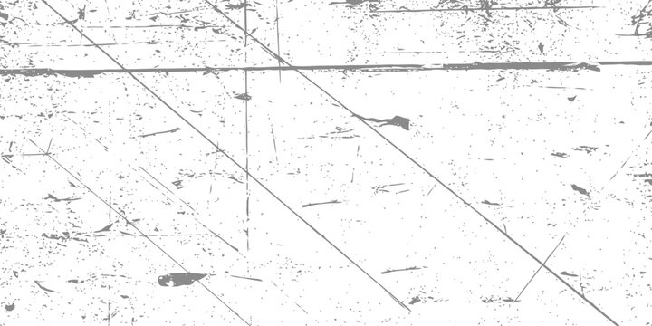 Weathered wood grain texture vector illustration with deep scratches and rustic surface lines on white background for vintage design projects and material mockups