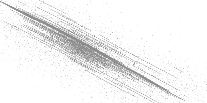 Dynamic diagonal scratch texture overlay with concentrated debris and motion lines for high energy grunge and industrial aesthetic design