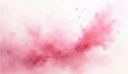 Obraz premium A vivid display of swirling pink smoke gracefully unfurls, its ethereal form creating a mesmerizing dance across the frame. Its vibrant hue and delicate texture evoke a sense of movement, mystery.