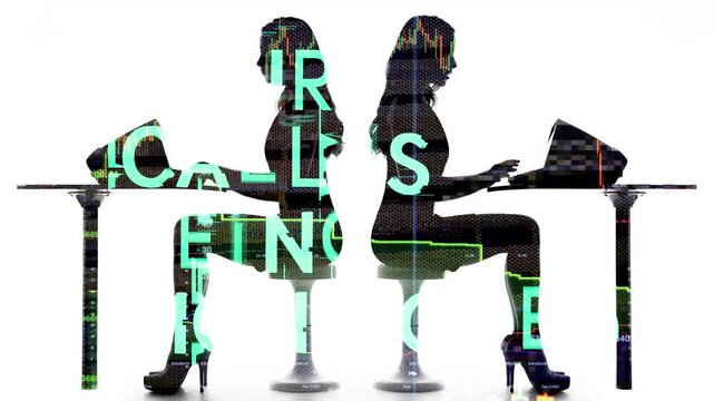 glitching text with words your call in being monitored 