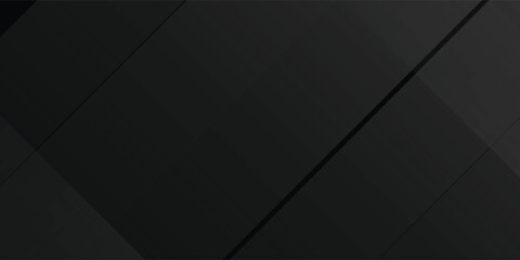 Obraz premium Black abstract background. Elegant dark diagonal shape elements. Modern luxury grey gradient graphic design.