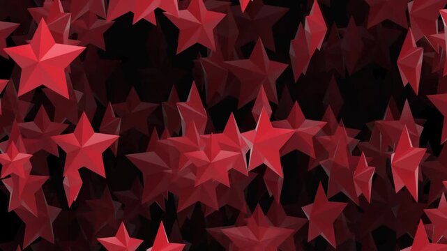 star background motion video.