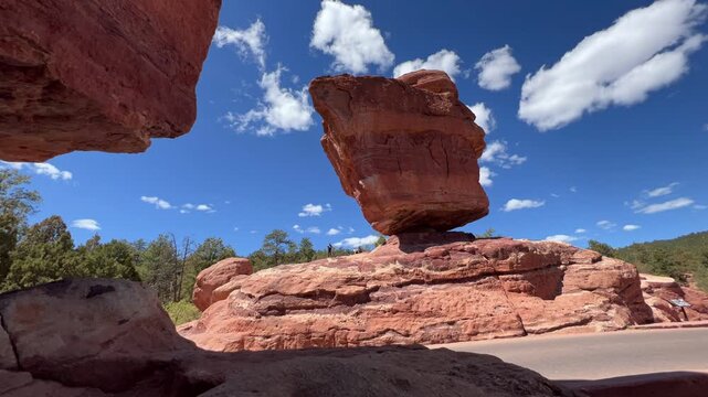 Timelapse, Balanced Rock Nature, Garden of the Gods