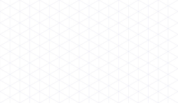 Seamless Isometric Grid Pattern Vector Background with Three Dimensional Geometric Cube Structure in Clean Minimal Style for Architecture Engineering Technology