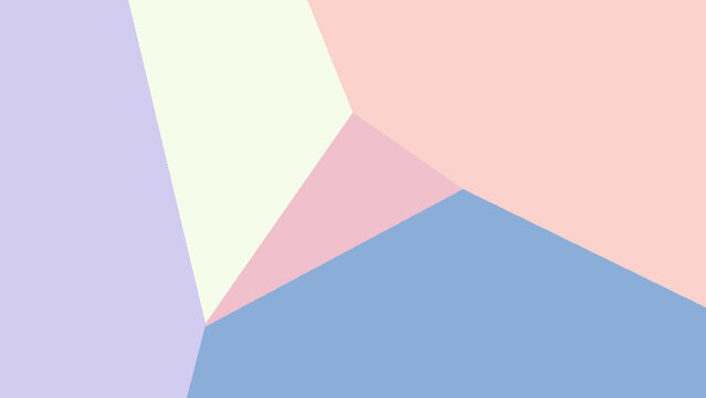 Distraction Free Wallpaper - Petal Pink White Blue colors with Voronoi background