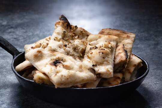 rustic italian home baked flatbread