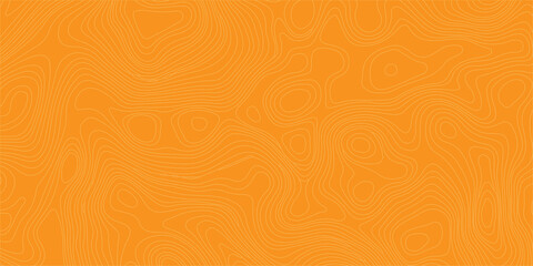 Abstract orange topographic line map background with wavy liquid texture and organic minimalist wood grain pattern. organic shapes like wood grain or fluid ripples, minimalist backdrop © Creative Lis