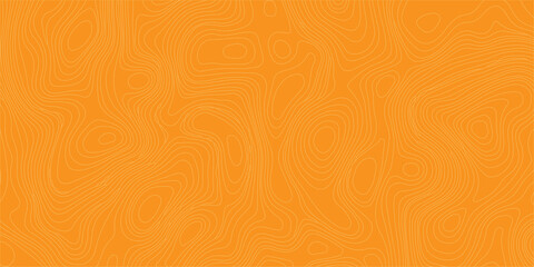 Abstract orange topographic line map background with wavy liquid texture and organic minimalist wood grain pattern. organic shapes like wood grain or fluid ripples, minimalist backdrop © Creative Lis