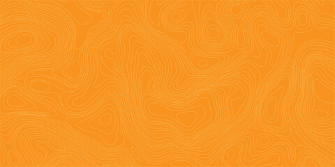 Abstract orange topographic line map background with wavy liquid texture and organic minimalist wood grain pattern. organic shapes like wood grain or fluid ripples, minimalist backdrop © Creative Lis