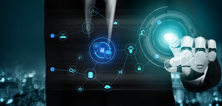 AI enables collaborative intelligence by linking robotics, machine learning, and data systems to automate operations and improve real-time decision-making. Vouch