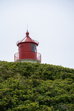 Kleiner Leuchtturm und Signalfeuer auf Amrum