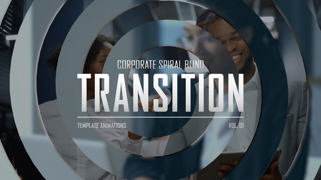 Corporate Spiral Blind Transition / Horizontal / Part 01