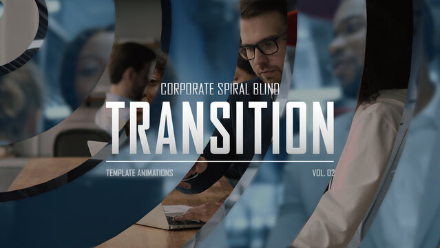 Corporate Spiral Blind Transition / Horizontal / Part 02