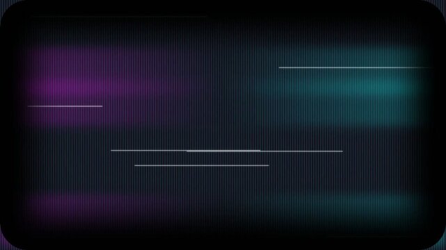 Broken CRT TV Screen Glitch 4K - Analog Signal Disturbance VHS Static 20s Loop