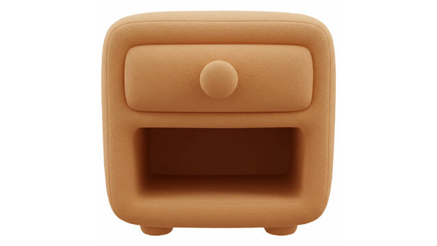 Modern minimalist nightstand design
