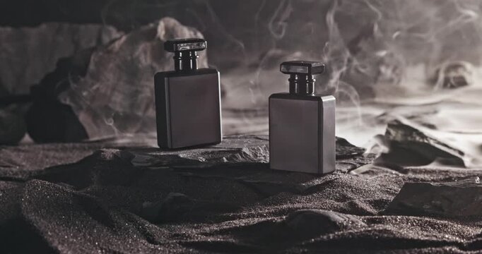 Intense black perfume as the aroma of a earth.