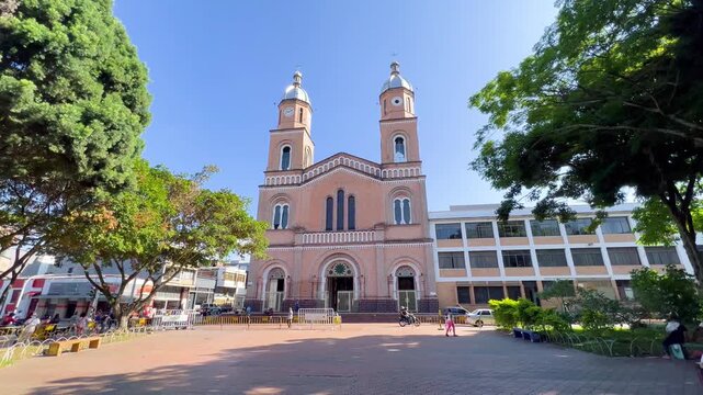 St. Francis of Assisi Church in the city of Armenia, Quindio, Colombia
