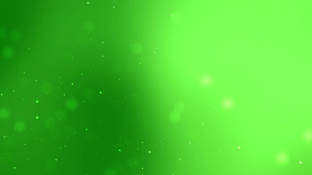 Suitable for presentations, website backgrounds, and digital designs, this vibrant green bokeh background with shimmering light effects is captivating.