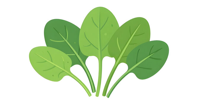 fresh spinach leaves, green leafy vegetable, organic spinach illustration, healthy farm produce, natural food ingredient, white background spinach, nutritious leafy greens, vegan cooking ingredient, f