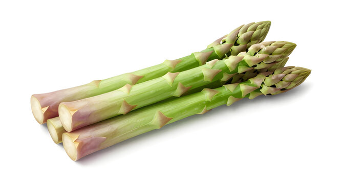 fresh green asparagus, asparagus spears isolated, organic vegetable produce, healthy farm vegetable, natural food ingredient, green asparagus stalks, vegan cooking ingredient, fresh market produce, wh