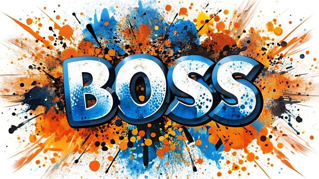 Boss splash art illustration