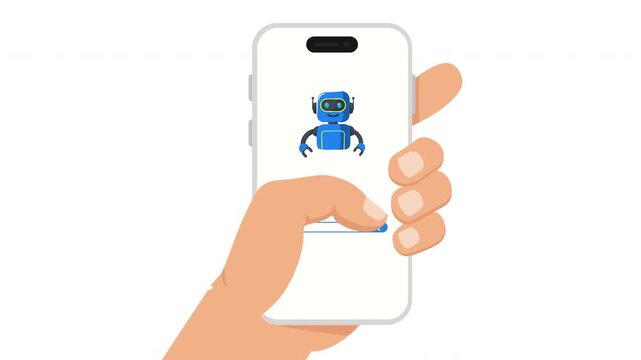 2d cartoon animation ask ai smartphone video