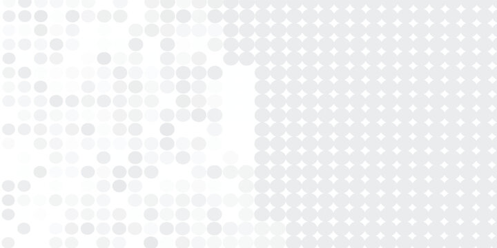 Background of fine white halftone dot texture for design, banners, wallpaper, screen printing, presentations, and so on