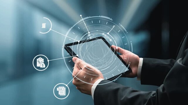 Concept of tax and financial management ensures compliance. This system streamlines tax processes, enhancing financial management for individuals and businesses alike. Gist