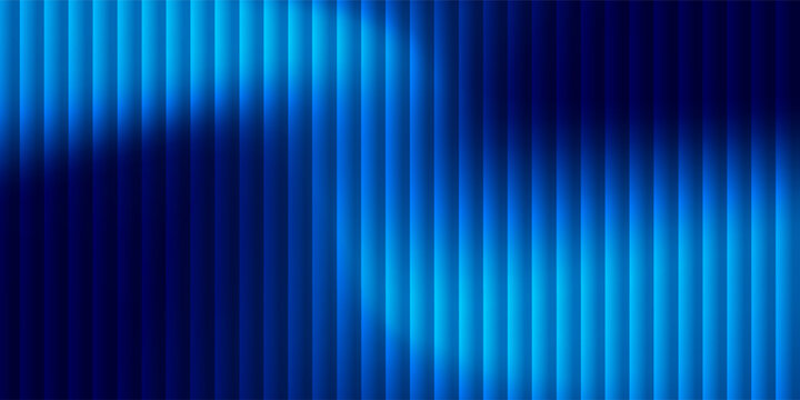Futuristic abstract background with glowing vertical stripes, smooth gradient transition from deep dark blue to light cyan, coco diadikan walpapper and poster design