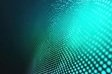 Fototapeta premium Abstract Teal Dot Matrix Background for Technology Concepts