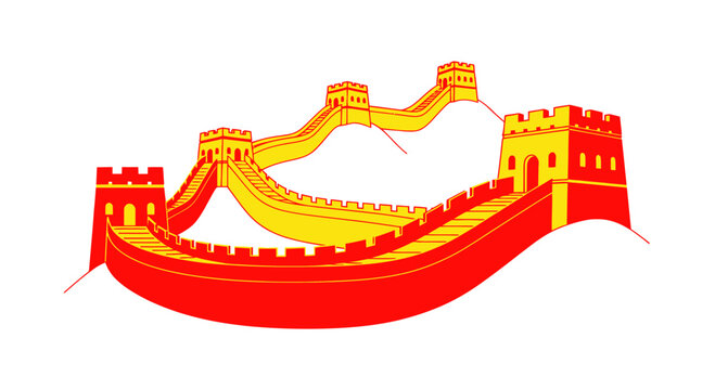 The Great Wall of China Architecture.