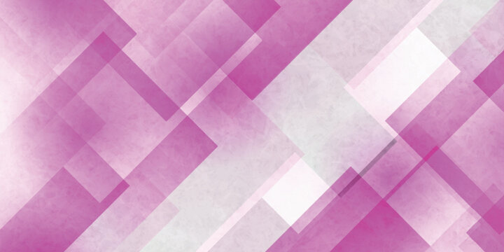 Abstract Pink Geometric Pattern Background Design