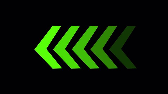 Highway Arrow Motion Graphic