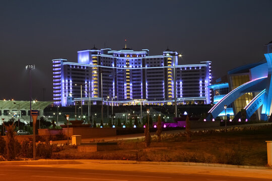 2nd of September 2025. Government historical buildings in Ashgabat. Turkmenistan.